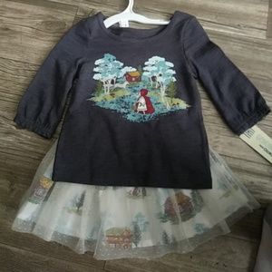 OskKosh little red riding hood skirt outfit